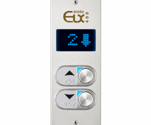 BOTOEIRA PAVIMENTO ELX 400 COM 2 BOTOES E VISOR