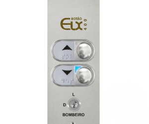 BOTOEIRA PAVIMENTO ELX 400 COM 2 BOTOES E CHAVE